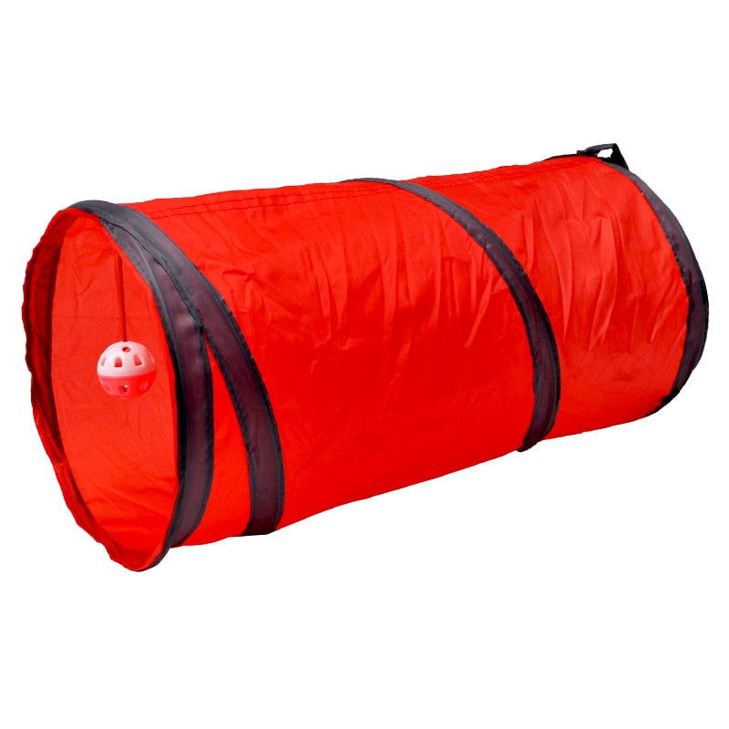 Cat Tunnel Play Tubes With  Collapsible Balls