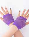 Fishnet Fingerless Long Gloves
