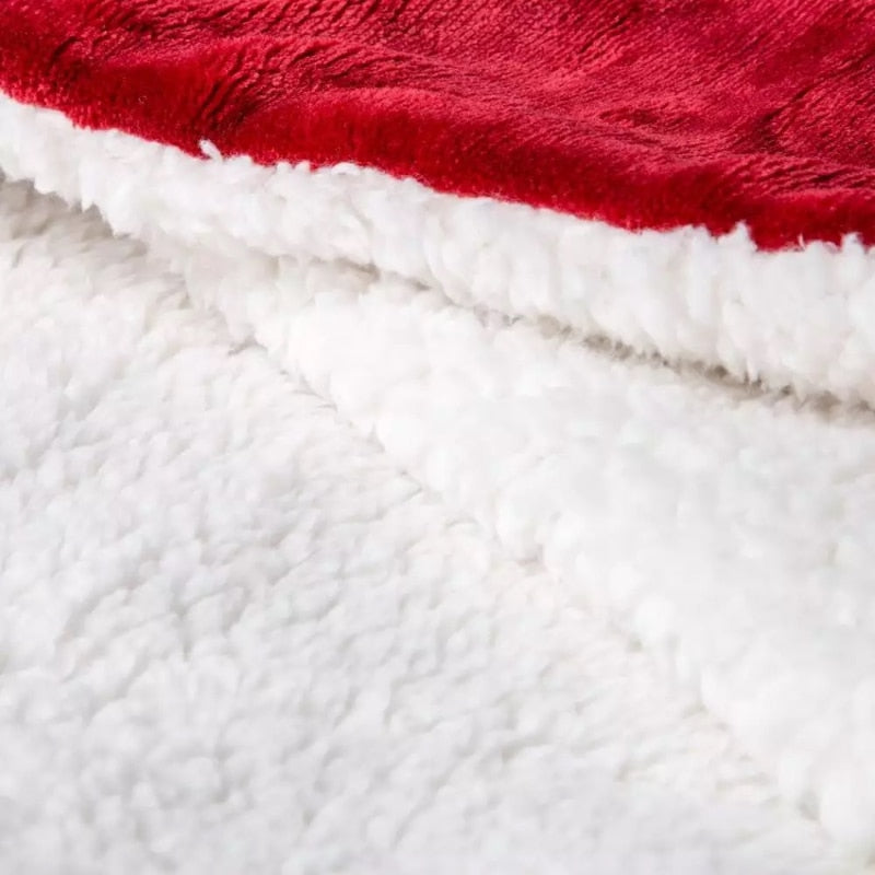Wearable Warm TV Blanket with Sleeves