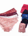 Low-Waist Female Embroidery Underwear