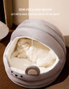 LARGE Indoor Warm Winter Cushion Bed/Cave for Cats