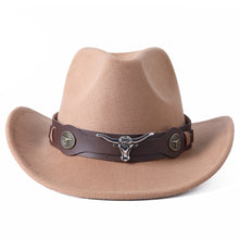 Load image into Gallery viewer, Big Brim Cowboy Hat
