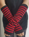 Fishnet Fingerless Long Gloves