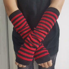 将图片加载到图库查看器，Fishnet Fingerless Long Gloves
