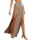 Casual High Split Long Skirt