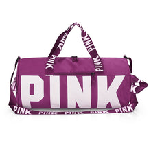 Load image into Gallery viewer, Pink Cross body Travel Bag
