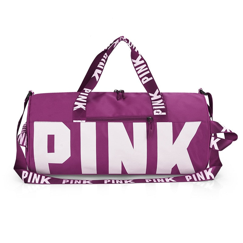Pink Cross body Travel Bag