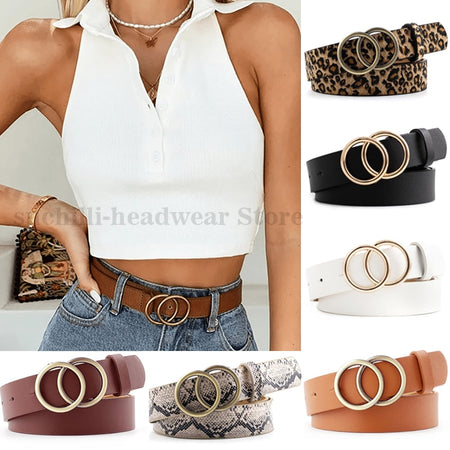 Double Ring Belts for Women