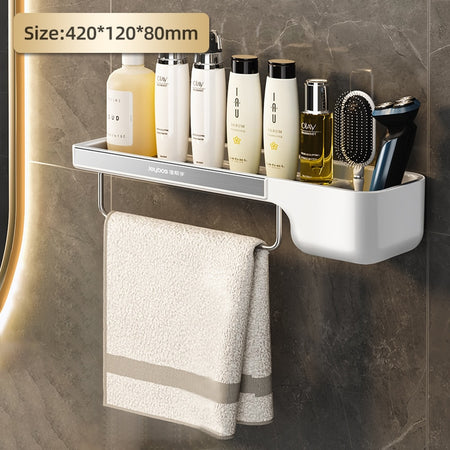 Bathroom Shelves No-drill Corner Shelf Wall-mounted Shower Storage Rack/Holder