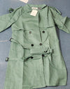 Brand New Long Double Breasted Women's Trench Coat