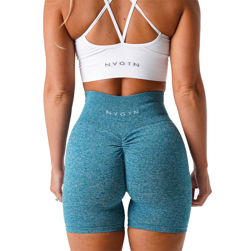 Scrunch Seamless Shorts Spandex Shorts