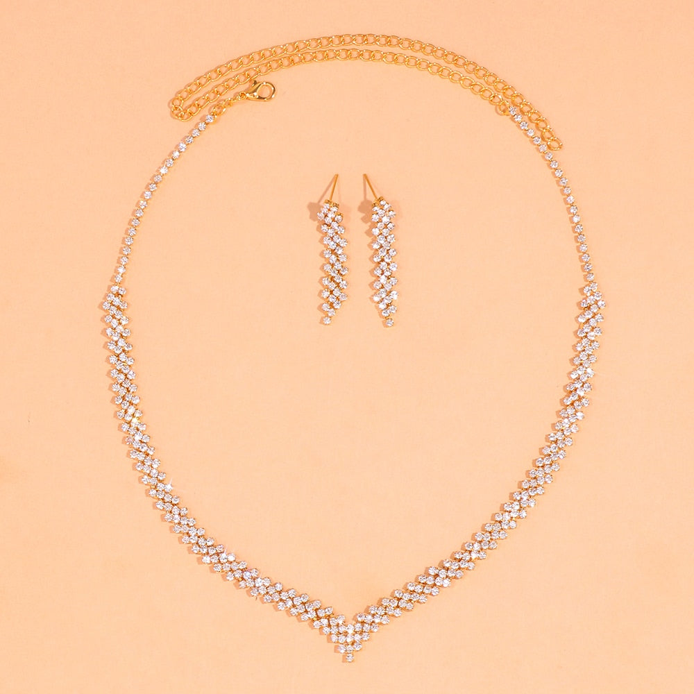 Necklace Earrings Set