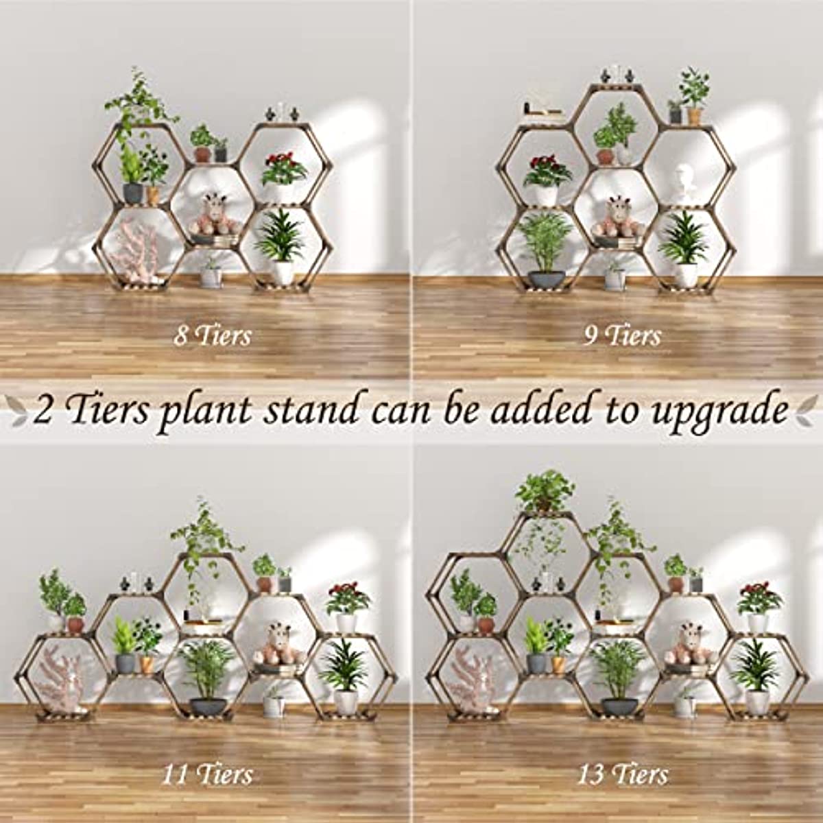 Hexagonal Plant Stand