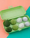 8pcs/box Make-up Blender Cosmetic Sponge Foundation Beauty Tool