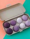 8pcs/box Make-up Blender Cosmetic Sponge Foundation Beauty Tool