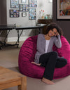 Sofa Sack Bean Bag Chair Memory Foam Lounger w/ Micro suede