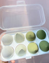 8pcs/box Make-up Blender Cosmetic Sponge Foundation Beauty Tool