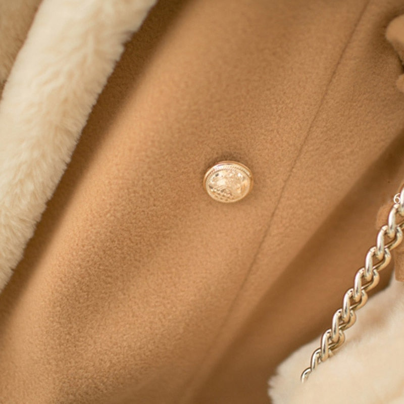 Thick Double Breasted Winter Jacket