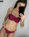 Push Up Bikini Strap Bathing Suit