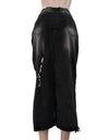 Midi Pencil High Waist Denim Button Skirt