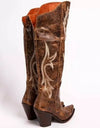 Chunky High Heel Cowgirl Boots