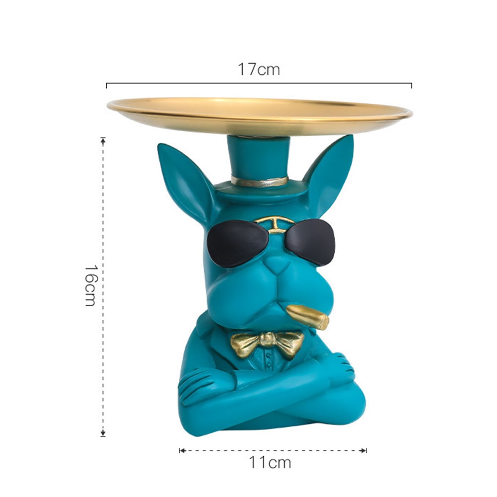 Nordic French Bulldog Sculpture Dog Statue