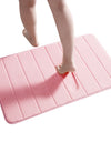 Velvet Solid Color Non-slip Bath Mat