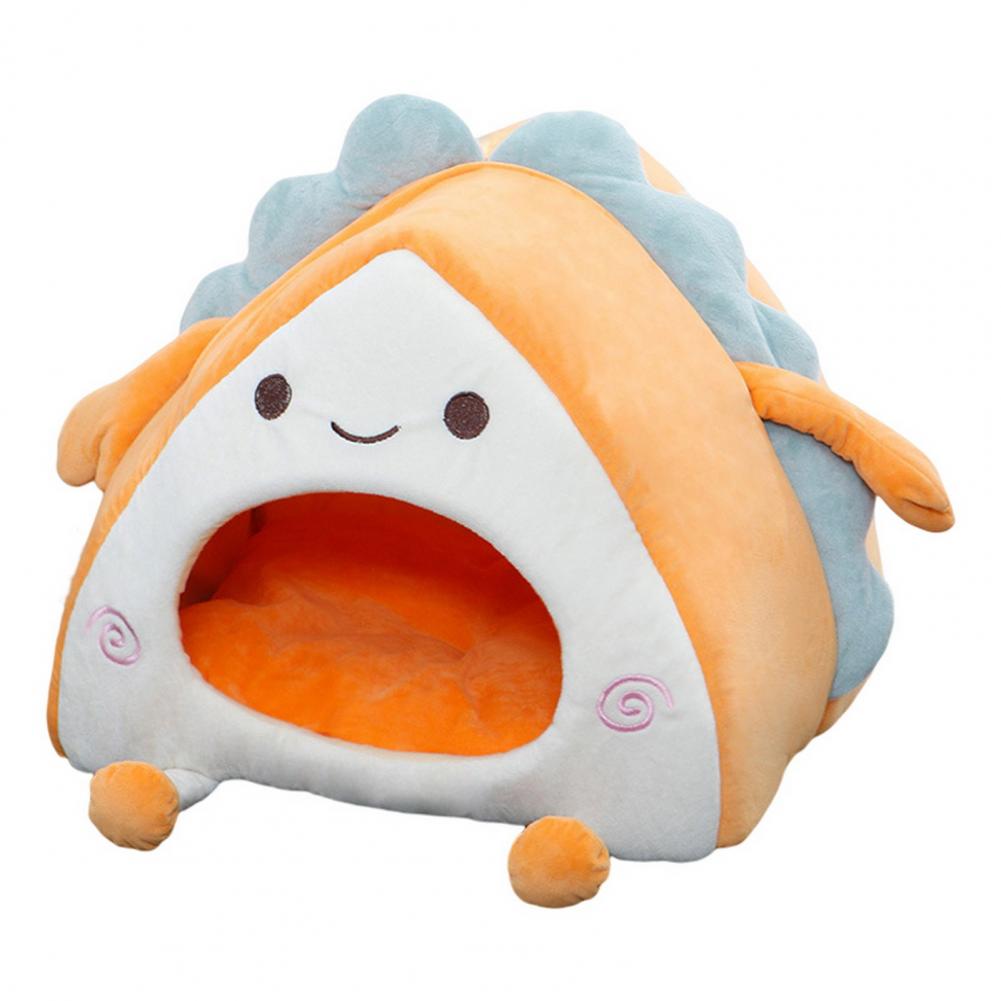 Soft Elastic Semi-enclosed Detachable Dog/Cat Bed
