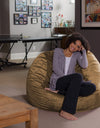 Sofa Sack Bean Bag Chair Memory Foam Lounger w/ Micro suede