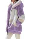 Warm Hooded Fleece Zipper Casual Coats For Winter