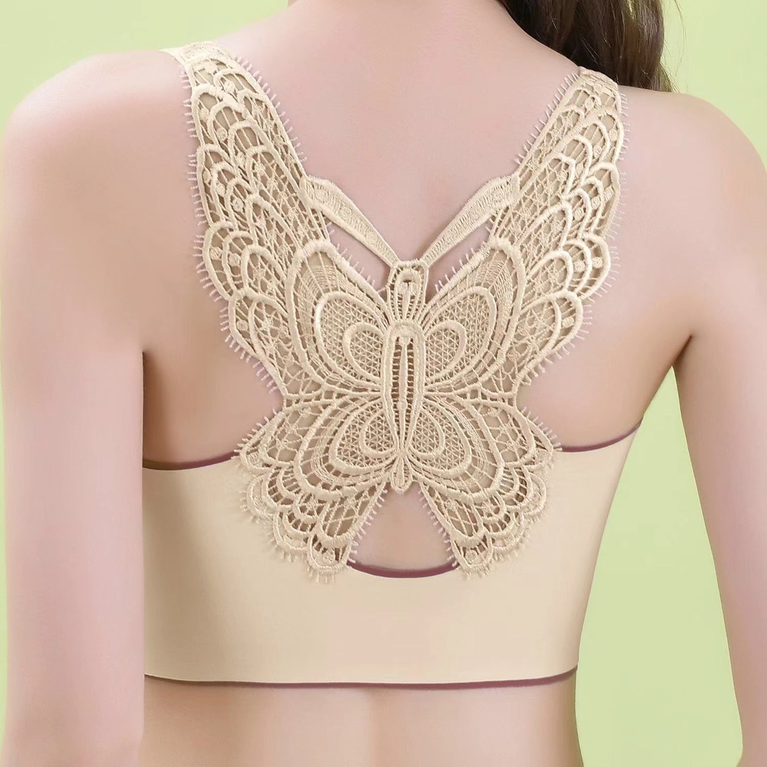 Sexy Butterfly Seamless Sports Bra