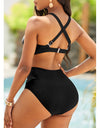 Halter Two Piece Printed Bathing Suit S-5XL