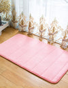 Velvet Solid Color Non-slip Bath Mat