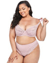 Plus size Sexy Lace thong And Bra set