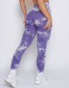 Lightning Marble Scrunch Butt Leggings