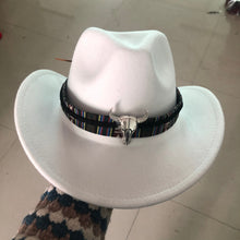 Load image into Gallery viewer, Big Brim Cowboy Hat
