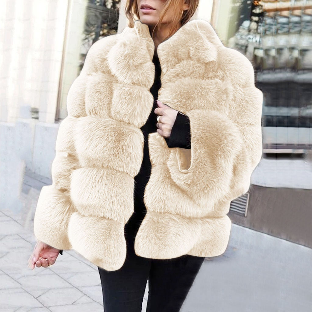 100% Faux Fur High Quality Vest Coat
