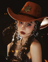 Western cowboy Sheriff hat