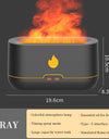 180ML USB Essential Oil Diffuser Simulation Flame