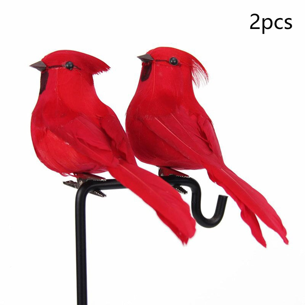 25cm Handmade Simulation Parrot Lawn Figurine