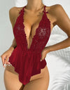 Satin Lace Sexy Sling Nightdress