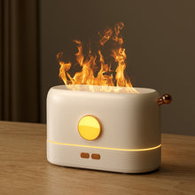 Load image into Gallery viewer, 180ML USB Essential Oil Diffuser Simulation Flame
