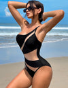 Sexy One Shoulder One Piece Swimsuit