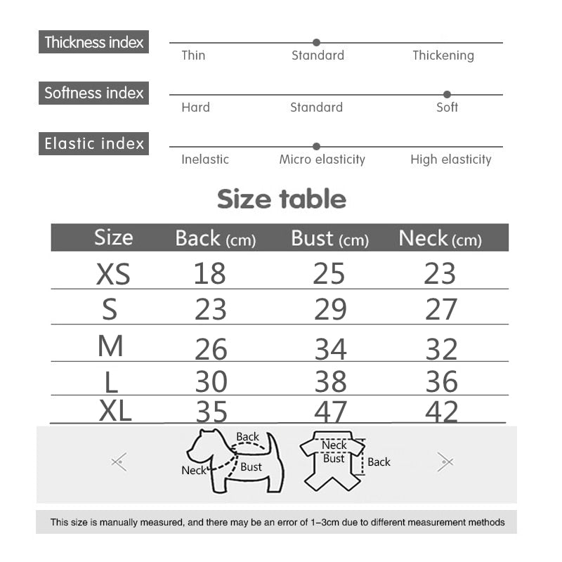 Soft Fleece Small Dog/Cats Vest