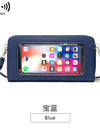 Mini Shoulder Bag Touch Screen Mobile Phone Transparent Bag