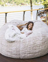 Giant Fur Bean Bag Lazy Sofa Bed