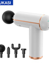 Portable Percussion Pistol Massager For Body Neck Deep Tissue Muscle