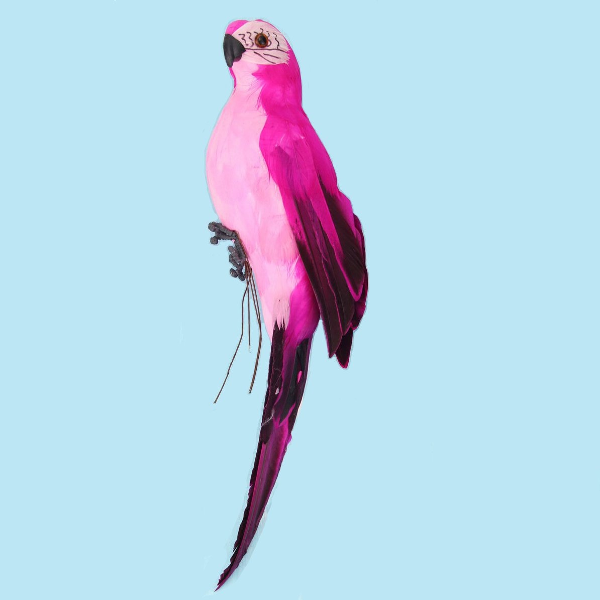 25cm Handmade Simulation Parrot Lawn Figurine