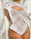 Satin Lace Sexy Sling Nightdress