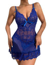 Satin Lace Sexy Sling Nightdress